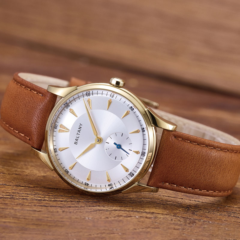 Seiko Watch Presage - Baltany Mannen PIlot Horloge 38.5mm Mechanisch