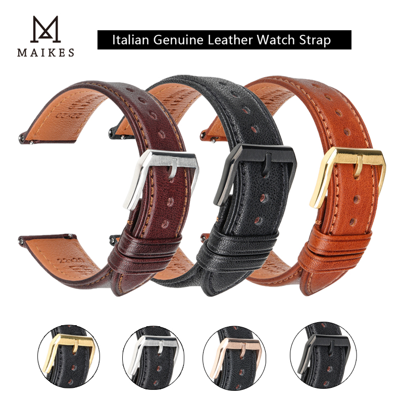 Leather Strap Quick Release - Nieuwe Lederen Band 24Mm 20Mm 22Mm