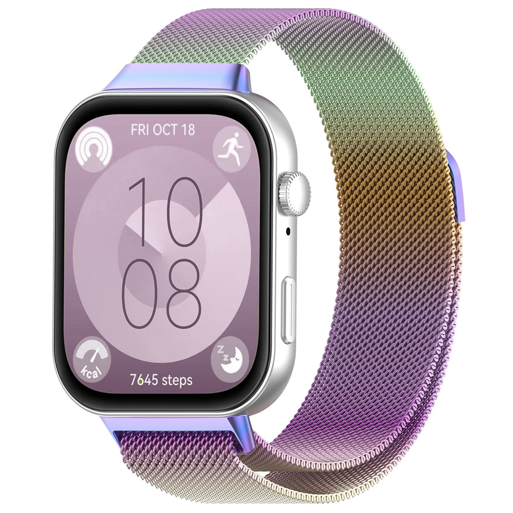 Milanese Loop Magnetic - Milanese Loop Band Voor Huawei Horloge
