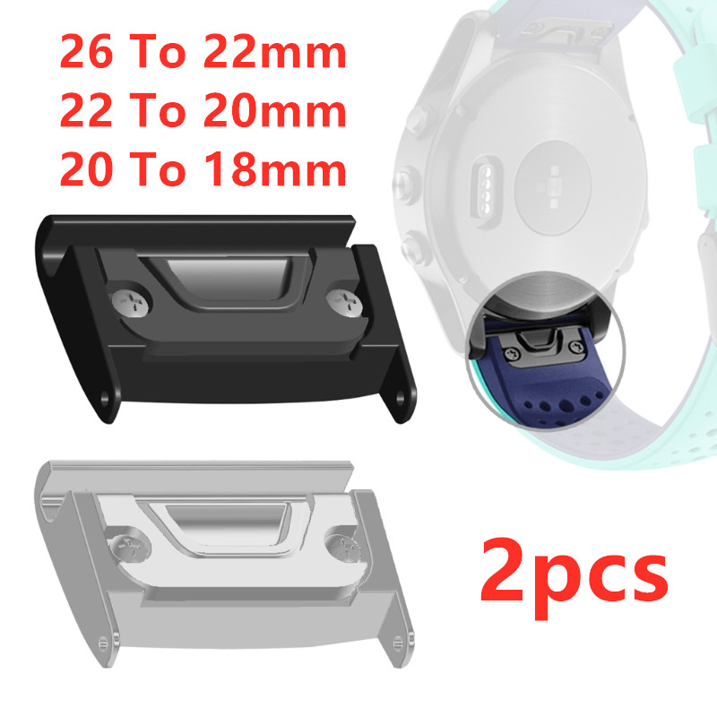 2 Stuks Horloge Band Adapters  - Silicone Watch Band 22Mm recensie en prijs