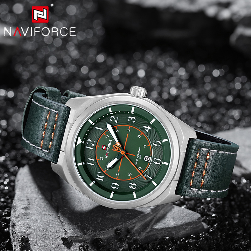 NAVIFORCE Heren Quartz Horloge - Leather Watch Band Men recensie en prijs
