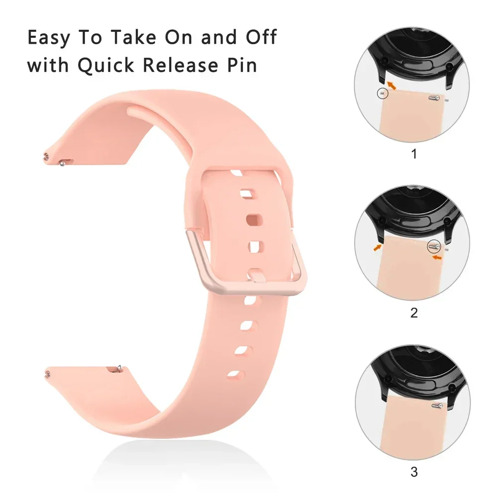 Polsband Voor Ticwatch Pro 3 U - Silicone Watch Band 22Mm recensie en prijs