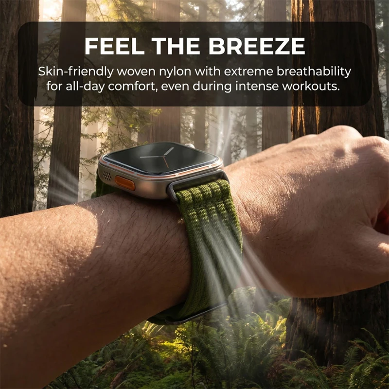 Ademende sportband van nylon m - Sport Loop Velcro recensie en prijs