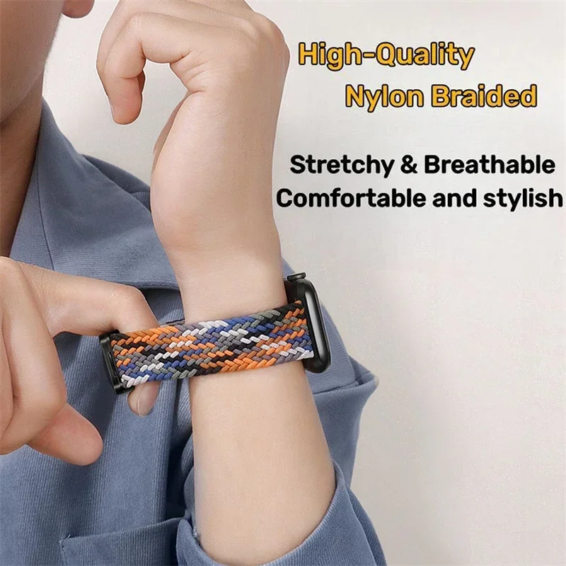 Nylon gevlochten lusband voor  - Milanese Loop Magnetic recensie en prijs