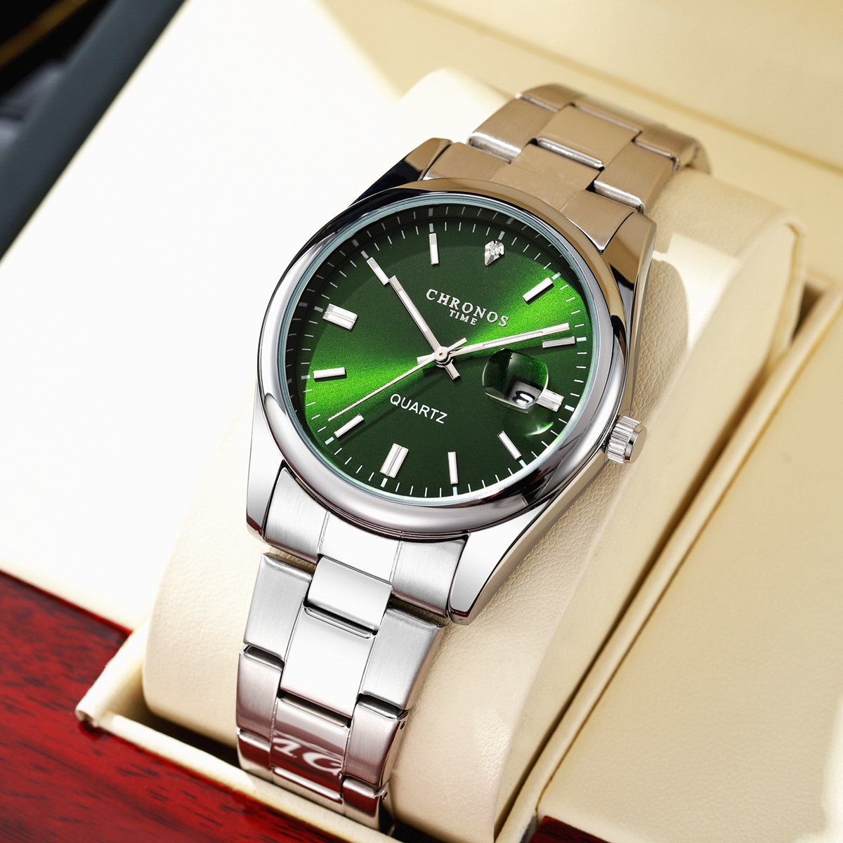 CHRONOS Topmerk Luxe Man Horlo - Patek Philippe Watch Nautilus recensie en prijs