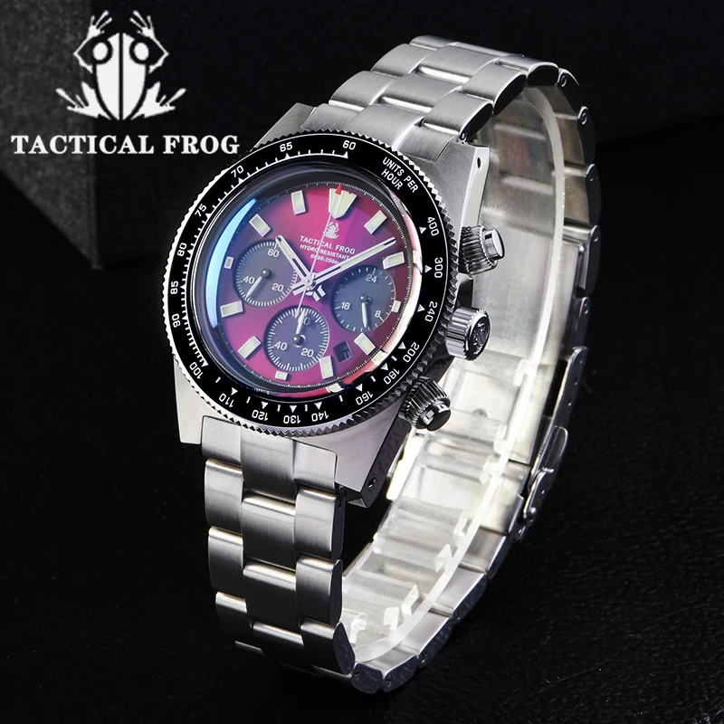 Tactische Kikker Chronograaf H - Seiko Watch Prospex recensie en prijs