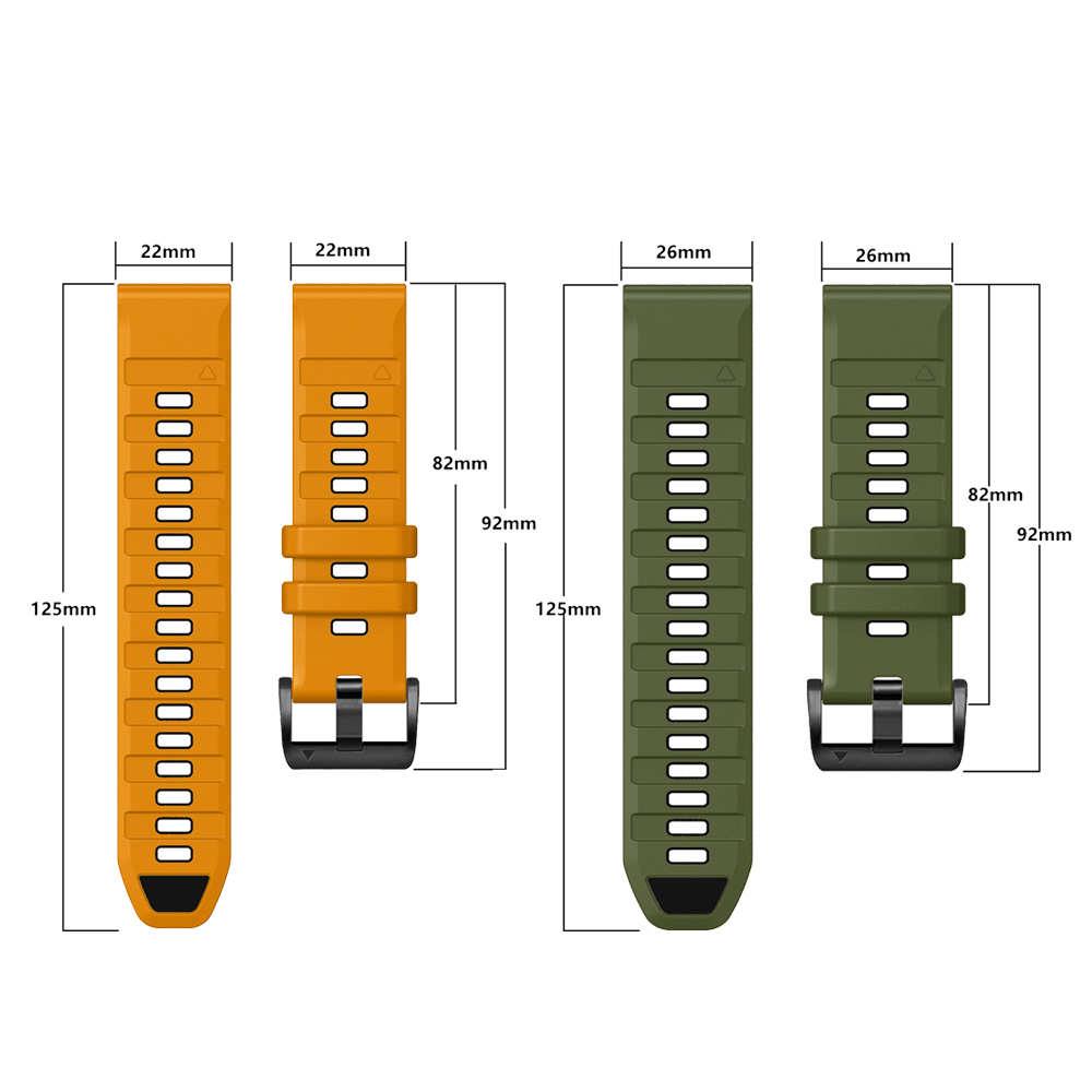 Fenix E 47 mm officiële QuickF - Silicone Watch Band 22Mm recensie en prijs