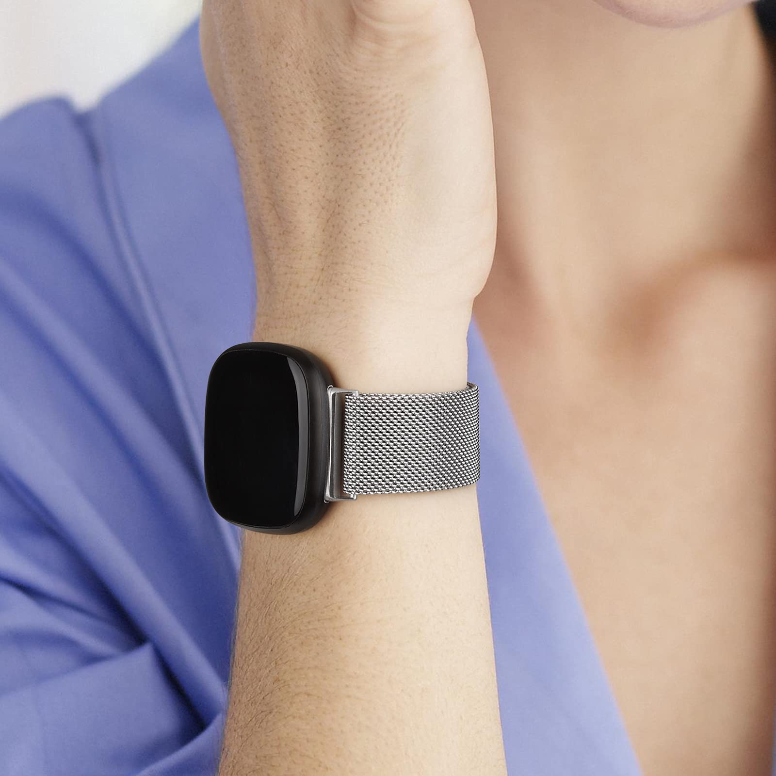 Milanese lusband voor Fitbit v - Milanese Loop Magnetic recensie en prijs